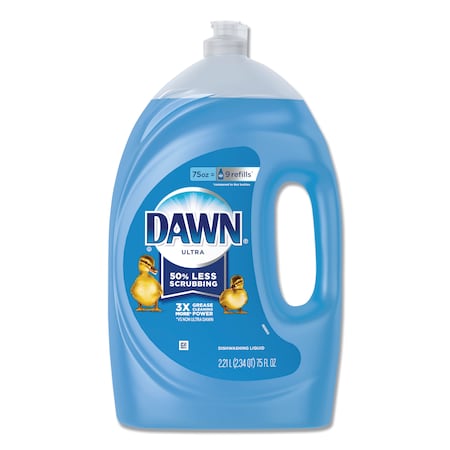 Dawn Ultra Liquid Dish Detergent, Dawn Original, 75 oz Bottle, PK6 91451